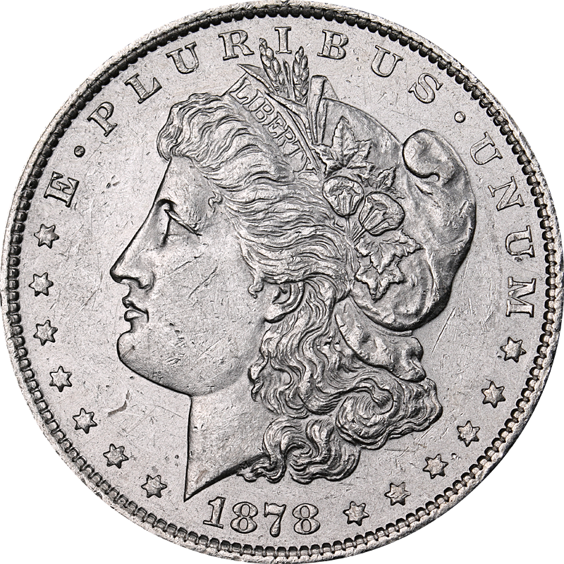 1878-P Rev 79 Morgan Silver Dollar