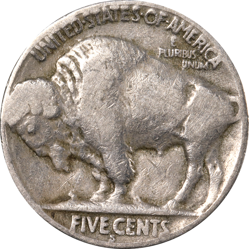 1926-S Buffalo Nickel