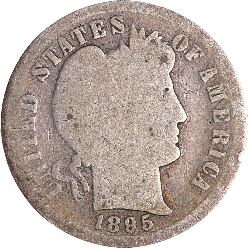 1895-S Barber Dime