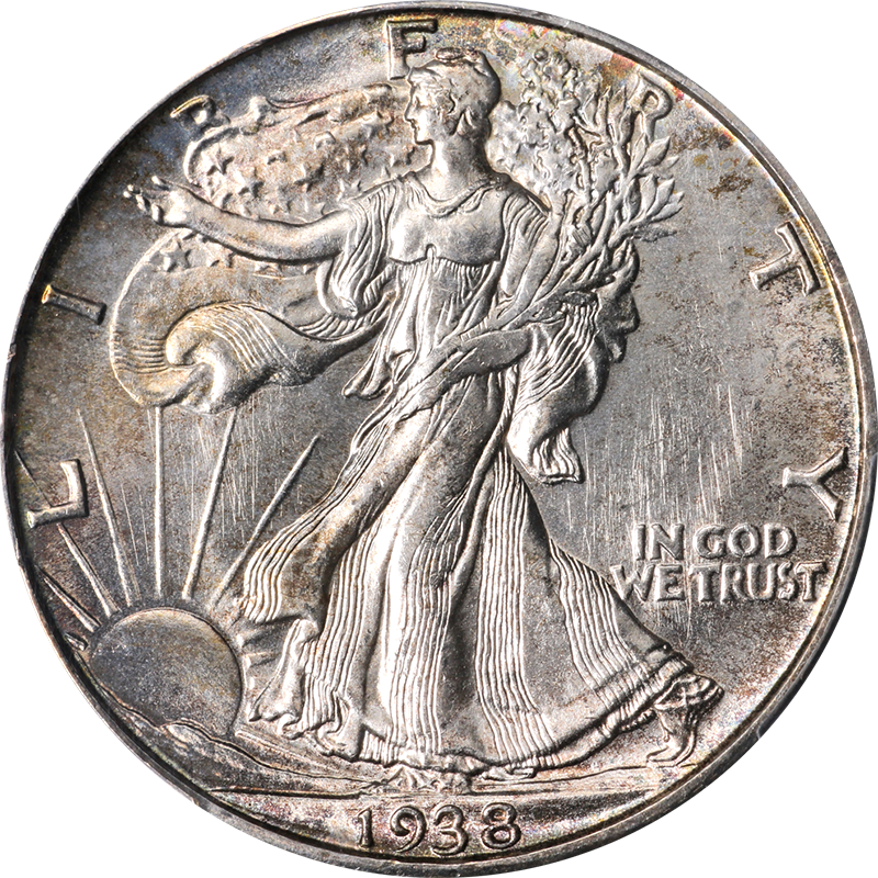 Collectors Corner - 1938-D 50C MS66 PCGS - #63570684