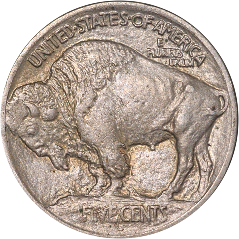 1913-D Type 1 Buffalo Nickel