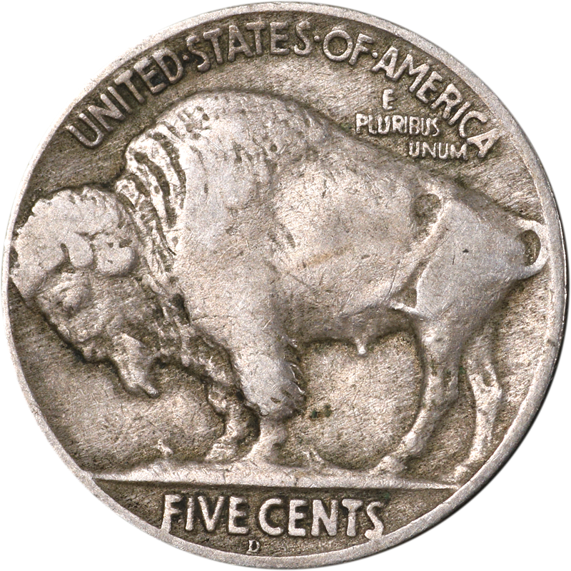 1919-D Buffalo Nickel