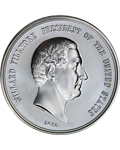 U.S. Mint Presidential Silver Medal Program Millard Fillmore 1 oz .999 OGP COA
