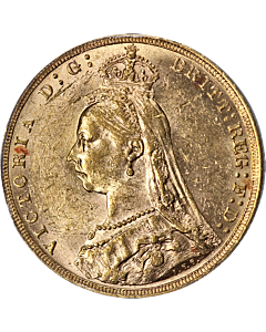 1888 Great Britain Gold Sovereign Victoria ANACS MS61